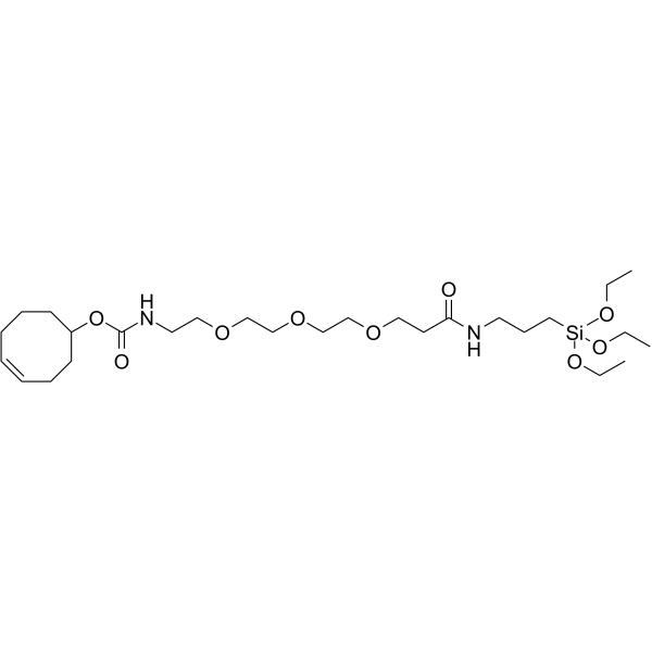 TCO-PEG3-amide-C3-triethoxysilane 2250217-32-2